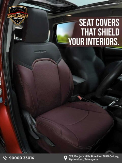 Your car interiors deserve more than just a look upgrade but they deserve comfort, protection, and quality that lasts. At Splash Carcare, our top-quality seat covers are perfect for you. Call or visit us today.Visit us at:
313, Banjara Hills Road No 3UBI Colony, Hyderabad, Telangana - 500034
Call: +91 9000033014 | +91 8790513636
www.splashcarcare.in[Car seat covers Hyderabad, Premium car interior accessories, Custom car seat covers, Comfortable car interiors, Durable seat covers for cars, Luxury car interior upgrades, Car accessories shop Hyderabad, Seat cover installation services, Car interior protection, Banjara Hills car accessories, Best car seat covers near me]
.
.
.
#SplashCarCare #CarSeatCovers #CarInteriorUpgrade #PremiumCarAccessories #LuxuryCarInteriors #HyderabadCars #BanjaraHills #CarCareExperts #AutoAccessories #InteriorProtection #sm4dm