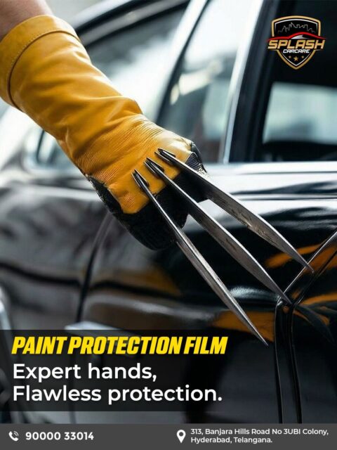 At Splash Car Care, our expert technicians apply Paint Protection Film (PPF) with precision to shield your car from scratches, stone chips, UV damage, and everyday wear. Visit or call us today.Visit us at:
313, Banjara Hills Road No 3UBI Colony, Hyderabad, Telangana - 500034
Call: +91 9000033014 | +91 8790513636
www.splashcarcare.in[paint protection film, PPF installation, car scratch protection, stone chip protection, UV protection for car paint, professional car detailing, car care services in Hyderabad, premium car protection, expert PPF technicians, automotive detailing studio]
.
.
.
#SplashCarCare #PaintProtectionFilm #PPFProtection #CarCareHyderabad #CarDetailing #CarProtection #AutoDetailingIndia #LuxuryCarCare #sm4dm