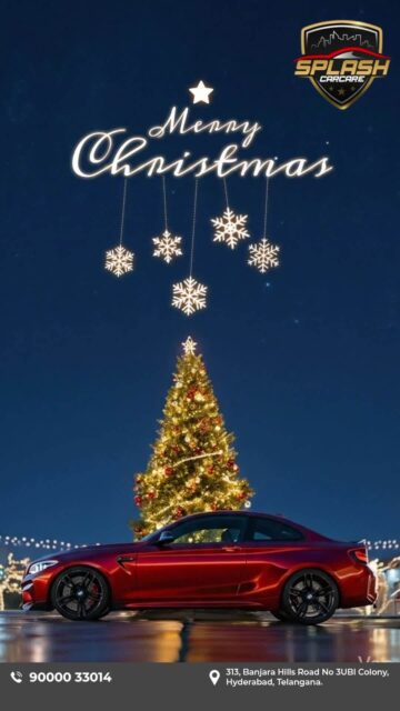 This Christmas, let your car shine as bright as the festive lights. Give your vehicle the care it deserves with professional detailing, ceramic coating, and paint protection at Splash CarCare. Visit us today.
Visit us at:
313, Banjara Hills Road No 3UBI Colony, Hyderabad, Telangana - 500034
Call: +91 9000033014 | +91 8790513636
www.splashcarcare.in[Car detailing services Hyderabad, Professional car detailing, Ceramic coating Hyderabad, Paint protection film services, Premium car care studio, Festive car care offers, Car shine and protection, Luxury car detailing Hyderabad, Scratch protection coating, Banjara Hills car care, Year-end car maintenance, Trusted car detailing experts]
.
.
.
#SplashCarCare #ChristmasCarCare #FestiveCarShine #CarDetailingHyderabad #CeramicCoatingHyderabad #PPFHyderabad #PremiumCarCare #LuxuryCarDetailing #BanjaraHills #HyderabadCars #DriveInStyle #YearEndCarCare #sm4dm