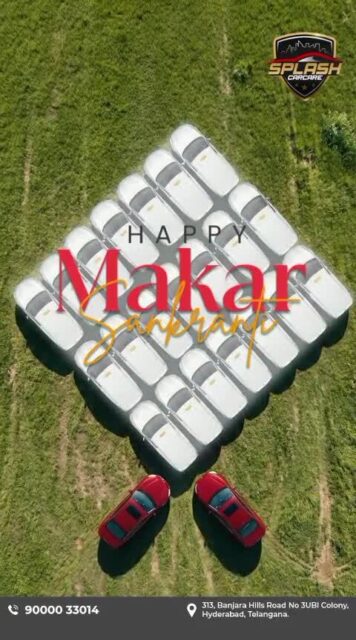 As Sankranthi brings fresh beginnings, give your car the care it truly deserves. We have services from PPF, ceramic coating to premium quality car accessories. Visit or call us today.
Visit us at:
313, Banjara Hills Road No 3UBI Colony, Hyderabad, Telangana - 500034
Call: +91 9000033014 | +91 8790513636
www.splashcarcarin[Sankranthi car care services, PPF coating Hyderabad, ceramic coating services, premium car detailing, paint protection film, luxury car care studio, car accessories showroom, professional auto detailing, Splash Carcare Banjara Hills, car care Hyderabad]
.
.
.
#SplashCarcare #SankranthiCarCare #PremiumCarCare #PPFCoating #CeramicCoating #CarDetailing
#BanjaraHills #HyderabadCars #sm4dm