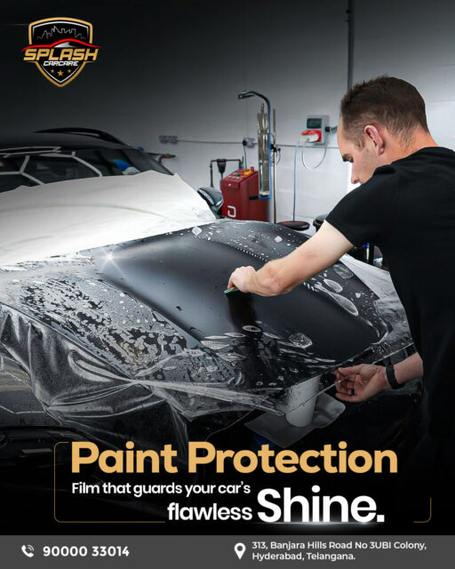 Protect your car like never before with premium Paint Protection Film (PPF) at Splash Car Care. Get protection from scratches, weather damage and many more. Visit or call us today.Visit us at: 313, Banjara Hills Road No 3UBI Colony, Hyderabad, Telangana - 500034 Call: +91 9000033014 | +91 8790513636 www.splashcarcare.in[paint protection film Hyderabad, car PPF coating, scratch protection film for cars, automotive detailing services, car paint protection solution]
.
.
.
#SplashCarCare #PaintProtectionFilm #PPFHyderabad #CarProtection #AutoDetailing #sm4dm