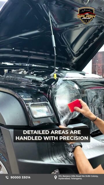 At Splash Car Care, our premium Paint Protection Film (PPF) acts like an invisible shield, protecting your car from scratches, stone chips, UV rays, and daily wear. Visit or call us today.Visit us at:
313, Banjara Hills Road No 3UBI Colony, Hyderabad, Telangana - 500034
Call: +91 9000033014 | +91 8790513636
www.splashcarcare.in
.
.
.
.
#SplashCarCare #PPFProtection #CarDetailing #PaintProtectionFilm #CarCareHyderabad #AutoDetailing #CarProtection #CeramicCoating #LuxuryCarCare #HyderabadServices #sm4dm