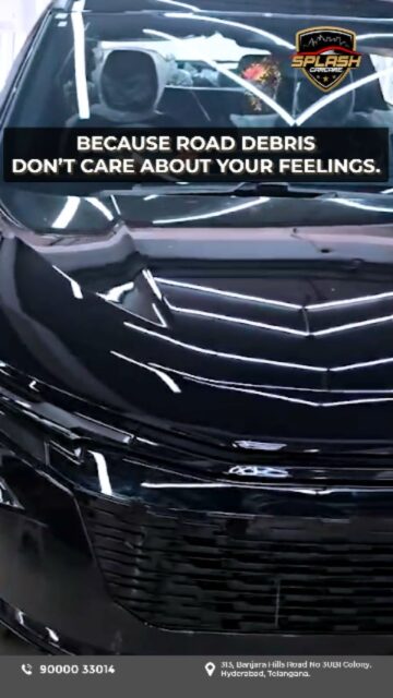 Your car faces the road every day but is it truly protected? Road debris can slowly damage your car’s paint and reduce its value over time. So why wait get it protected with Paint Protection Film at Splash carcare. Visit now.Visit us at: 313, Banjara Hills Road No 3UBI Colony, Hyderabad, Telangana - 500034 Call: +91 9000033014 | +91 8790513636 www.splashcarcare.in[paint protection film Hyderabad, PPF coating for cars, car scratch protection film, auto detailing services, car paint protection]
.
.
#SplashCarCare #PaintProtectionFilm #PPFHyderabad #CarProtection #AutoDetailing