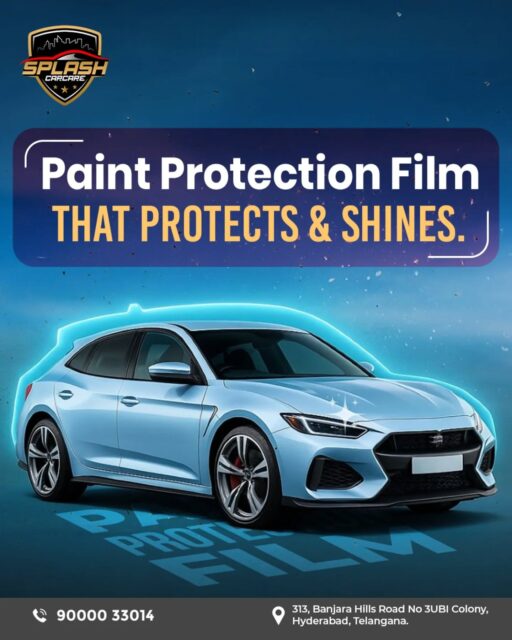 Protect your car and keep it shining like new with premium Paint Protection Film
At Splash Carcare, our PPF not only shields your paint from scratches and damage but also enhances gloss for that showroom finish. Drive with confidence,visit us today![paint protection film Hyderabad, car PPF coating, auto detailing services, car paint protection solutions, best car care services India]
.
.
.
#SplashCarcare #PaintProtectionFilm #PPFCoating #CarCareIndia #CarProtection