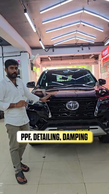 ✨ Trusted by customers from across states. Driven by quality. 🚗💎From Karnataka to Hyderabad, our customers choose Splash Car Care because they trust our premium craftsmanship. Whether it's PPF, detailing, or sound damping, we deliver results that go beyond expectations.Thank you to our happy customers for sharing your experience and making us a part of your car care journey. Your trust drives us to raise the bar every single day.📍 Splash Car Care | Hyderabad
📞 +91 99492 52229
🌐 splashcarcare.in#SplashCarCare #CustomerTestimonial  #ppf  #PaintProtectionFilm  #cardetailing